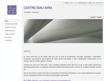 Tablet Screenshot of centreemilimira.com